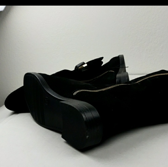 MERONA TESSIE OVER THE KNEE LEATHER BOOTS - Picture 6 of 8